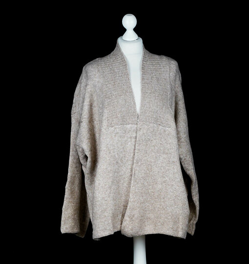 Warmer Cardigan "MALI" taupe (GW72)