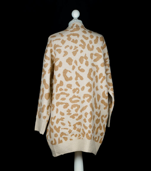 Cardigan "LEONIE" beige/caramel (GW28)