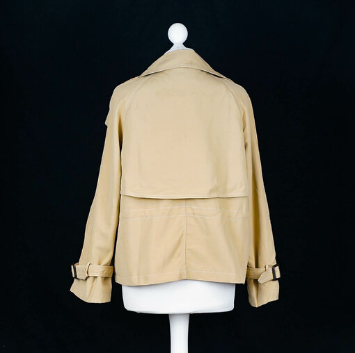 Kurzer Trenchcoat "CASSANDRA" beige (GW71)