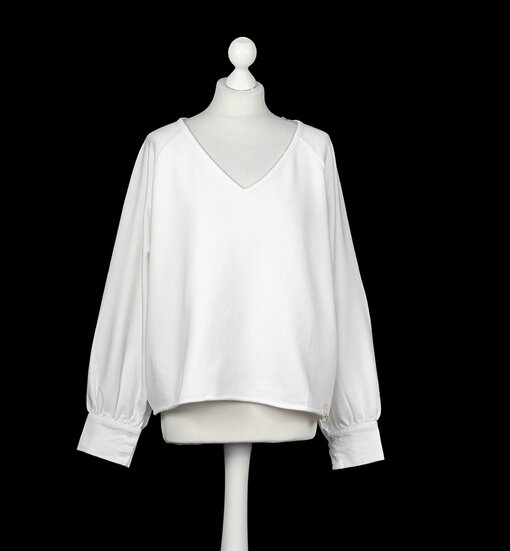 Cooles Sweatshirt "ELOA" white (CC12)