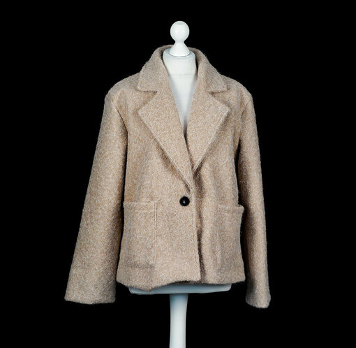 Stylische Jacke "ANOUSHKA" beige (GW73)