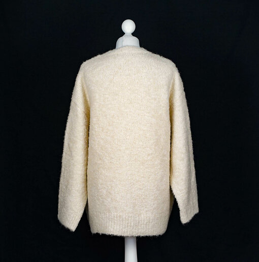 Lockerer Strickpullover "BEATE" creme (GW21)