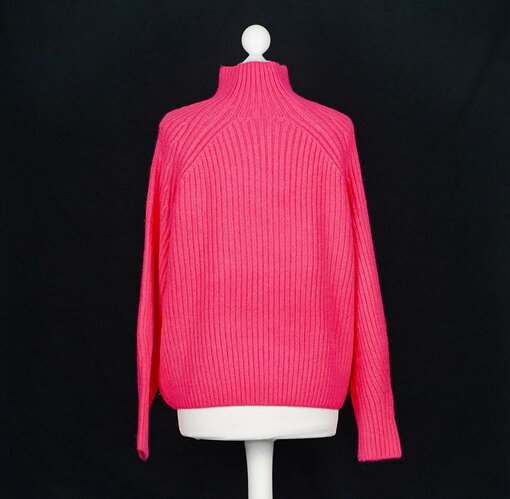 Trendiger Strickpullover "KATHLEEN" coral (GW224)