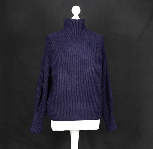 Trendiger Strickpullover "KATHLEEN" navy (GW224)