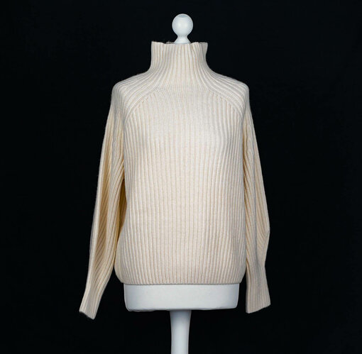 Trendiger Strickpullover "KATHLEEN" creme (GW224)