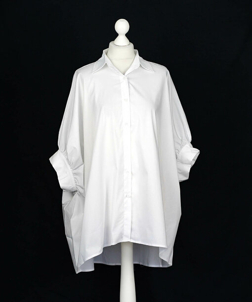 Raffinierte Bluse "BERITT"  white (HB09)