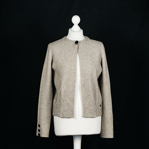 Bolero - Strickjacke "DAGMAR" taupe (GW41)