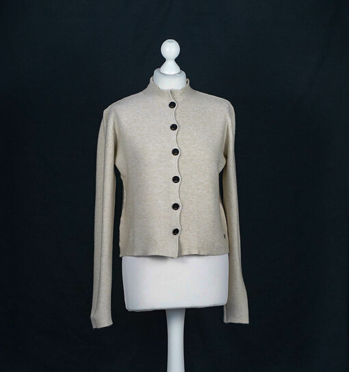 Schicke Strickjacke "PAULINA" beige (GW27)