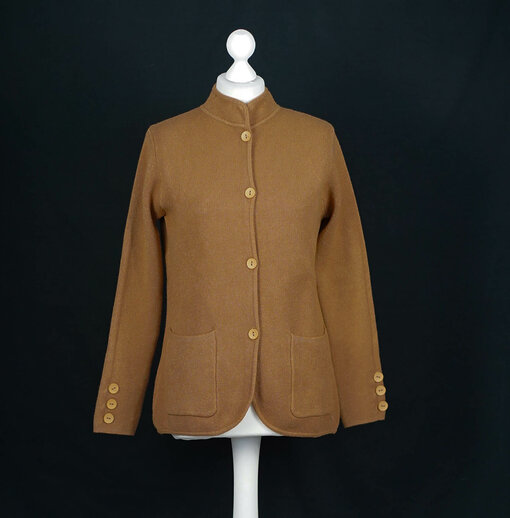 Schicke Strickjacke "KAREN" camel (GW14)