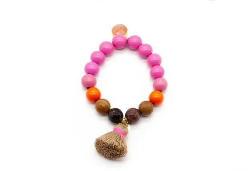 Perlenarmband “HD PINK PEPPER” (SSK27)