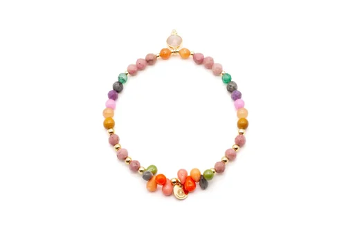 Perlenarmband "DROPS AUTUM COLOURS" (SSK63)