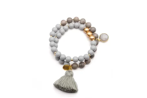 Wickelarmband "MALA TWIN GOLDEN PEAK" (SSK127)