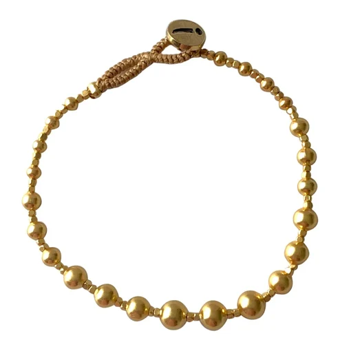 Armband "LULU ROUND GOLD" (IBU06)