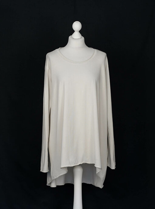 Basic-Langarmshirt "SUSANNE" beige (BA23)