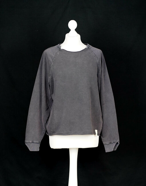 Trendiger Sweater "KAMAR" black (CC11)