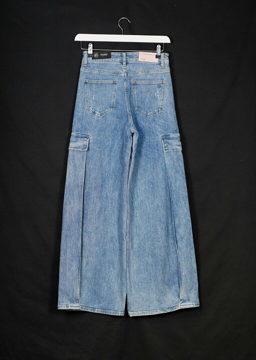 Weite Cargo Jeans "LILLI" - radiant blue (ER11)