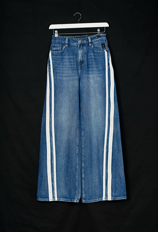 Jeans mit Streifen "TAMEA STRIPES" - city blue (ER19)