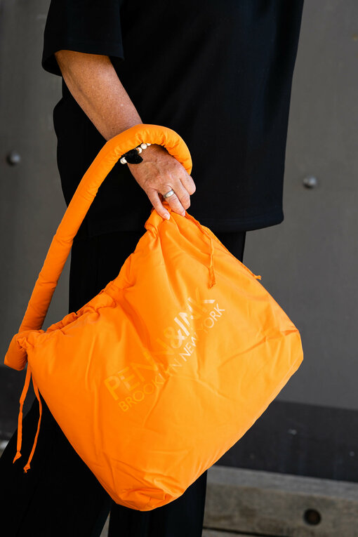 Puffer Shopper "AURELIA" orange (PI09)