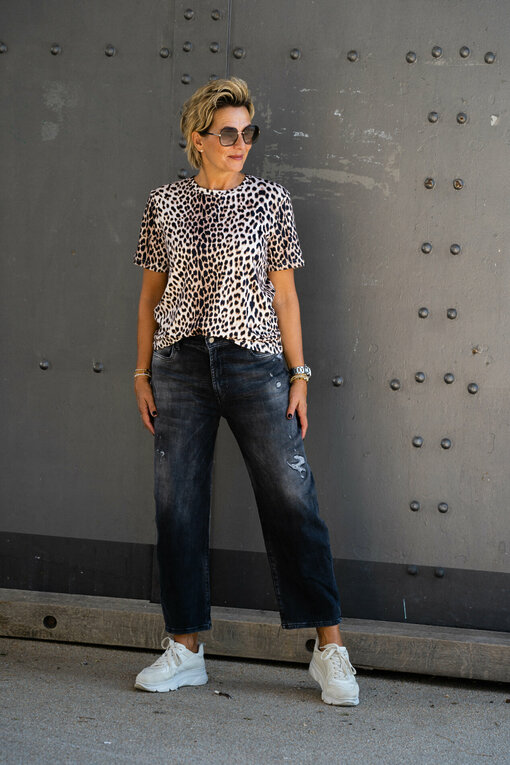 Jeans "YOANA" - great grey (ER94) / Leo Shirt “JOSEPHINE” (BA35)