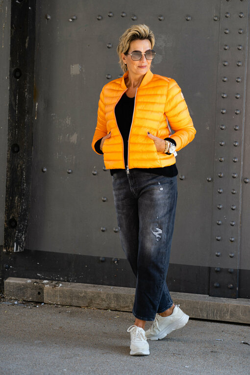 Leichte Steppjacke “VENEDIG” orange (GW221)