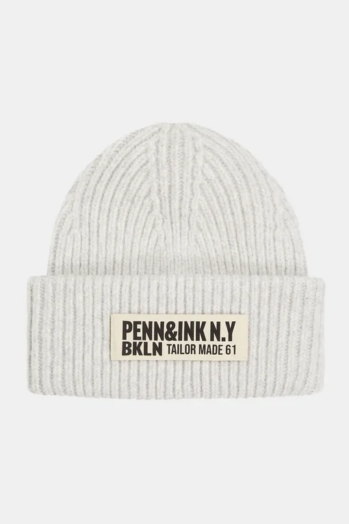 Coole Beanie "ELKE" grey melange (PI15)