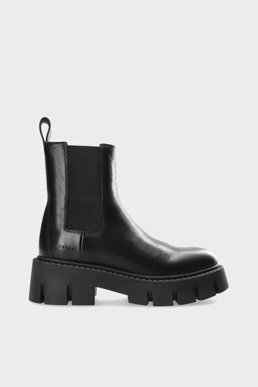 Halbhohe Chelsea Boots " COLLIEN" vitello black (CPH13)