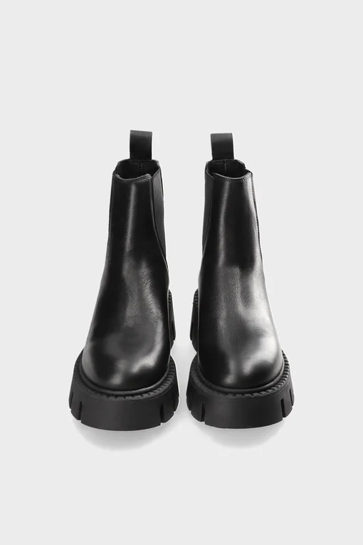 Halbhohe Chelsea Boots " COLLIEN" vitello black (CPH13)