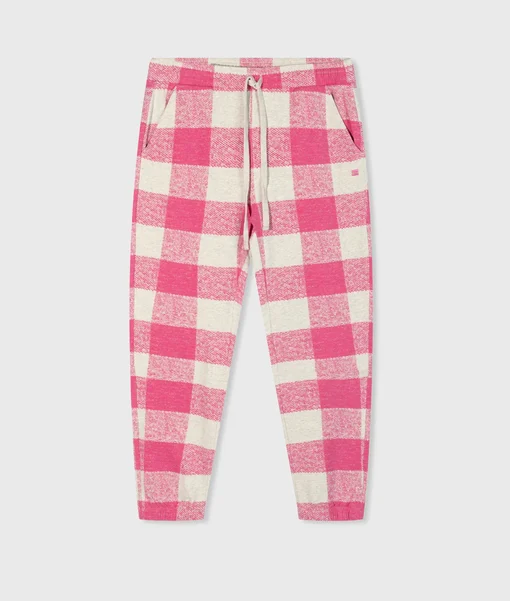 Regular Fit Cropped Jogger "KALINKA" bright pink (10D66)