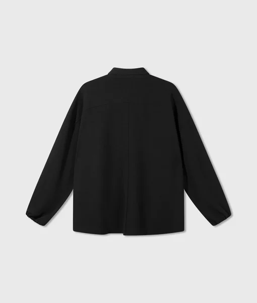 Oversized Fit Bluse "SHEILA" black (10D97)