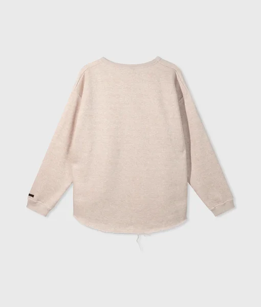 Kuscheliger Sweater "KIM" light latte melee (10D63)