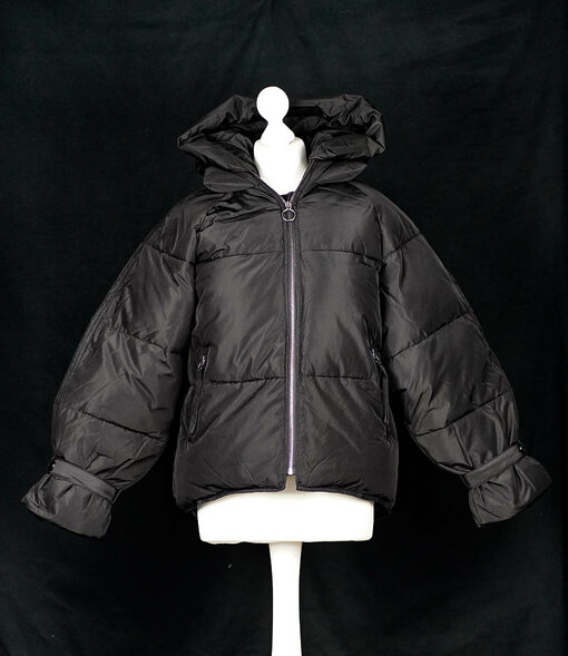 Warme Daunenjacke "KYLIE" black (WB16)