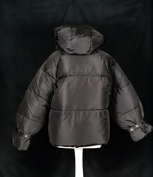 Warme Daunenjacke "KYLIE" black (WB16)