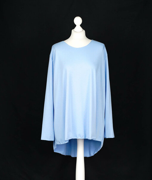 Basicshirt "ALMA XXL" hellblau (BA104)