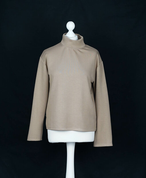 Soft Touch Shirt "CORNELIA" caramel (GW08)