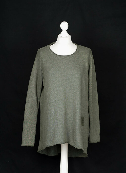 Sweatshirt “CHARLOTTA” oliv (GW42)