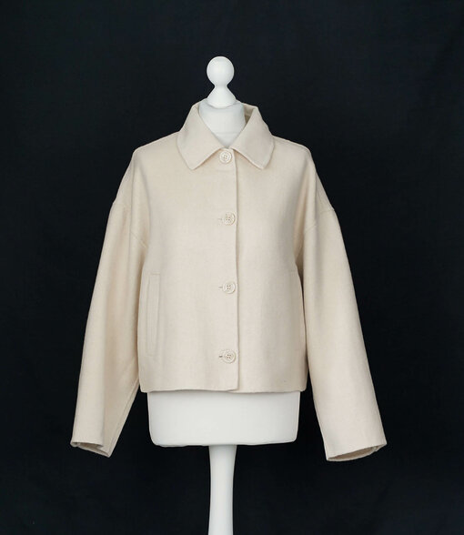 Kurz Jacke "LENINA" offfwhite (HL51)