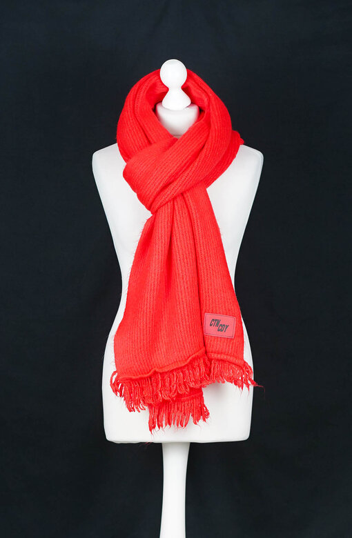 Warmer Schal "FAITH" new red melange (CC13)