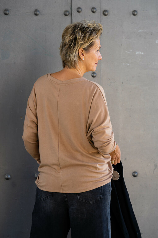 Pulli "MAGGIE" caramel (BA50)