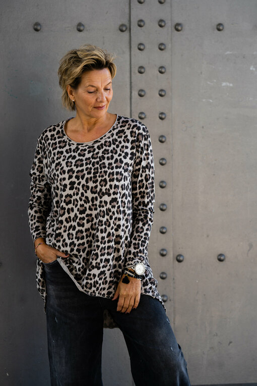 Leo-Langarmshirt "BRITTA" leo (BA07)