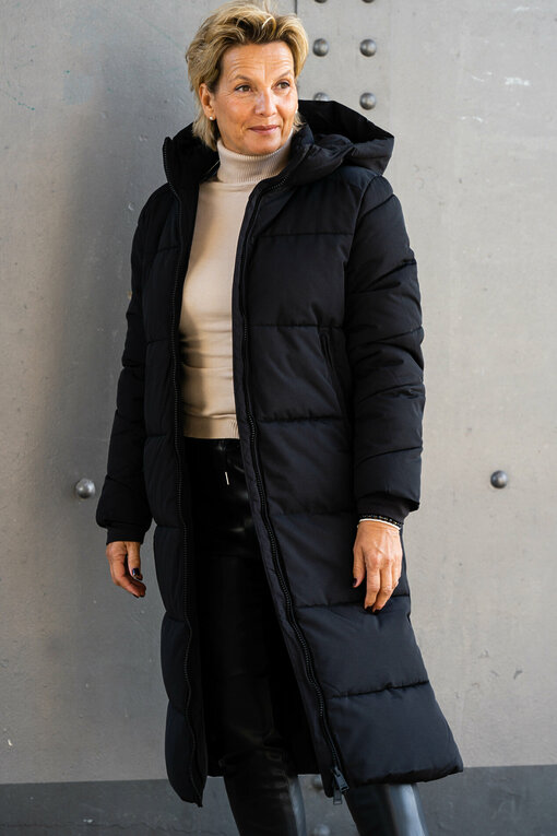 Puffer Mantel "GLORIAN" black (WB17)