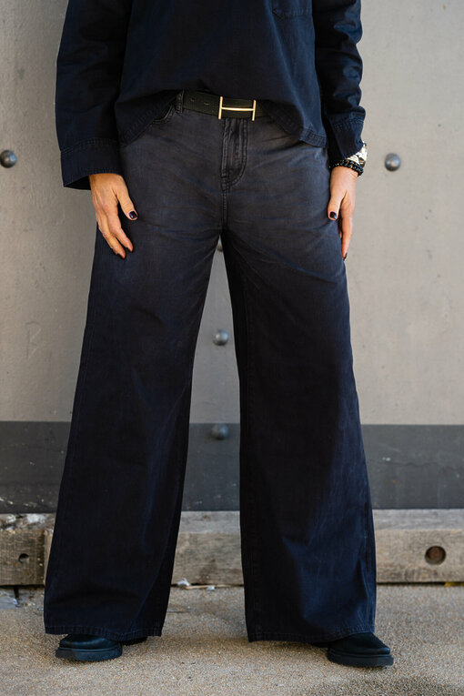 Jeans "KALEA" - black dye (ER102)