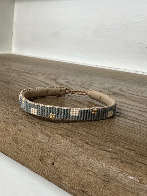 Armband "BRICK BAMBOO GREY" (IBU03)