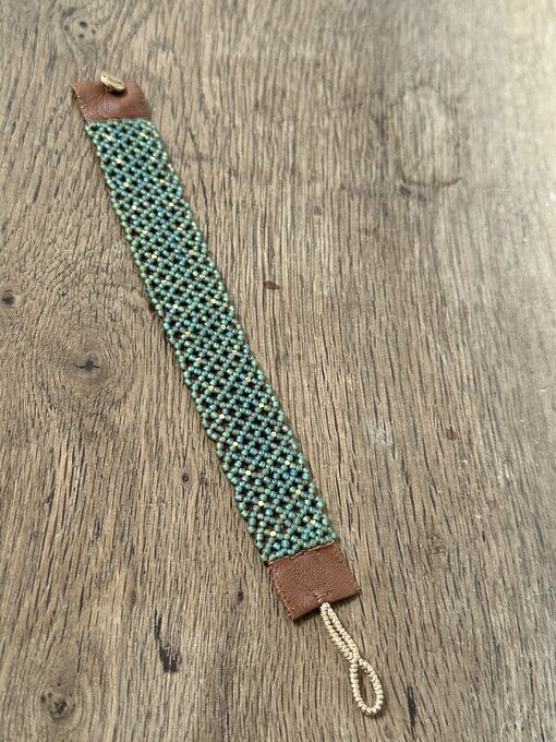 Armband "EDDIE BAMBOO GREEN" (IBU58)