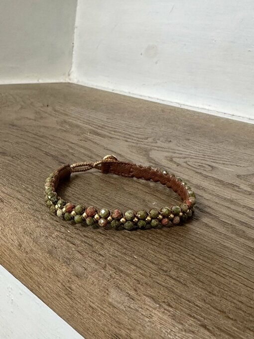 Armband "BEE UNAKITE" (IBU53)