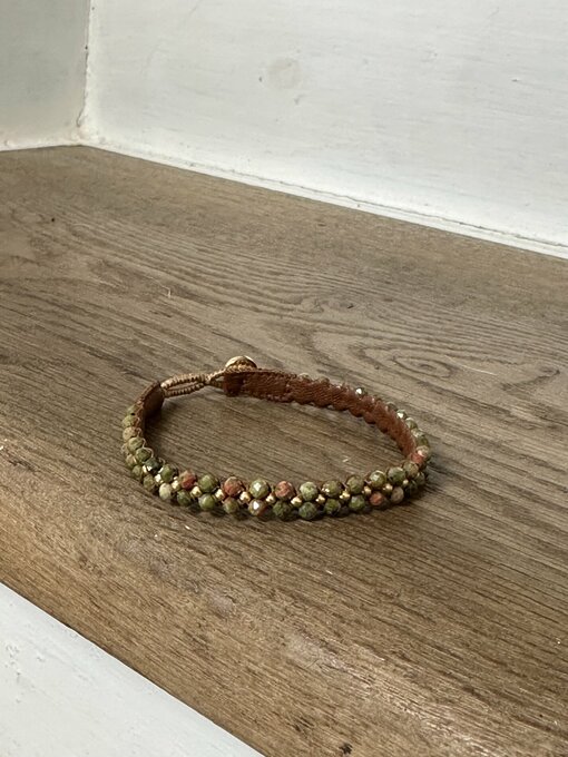 Armband "BEE UNAKITE" (IBU53)