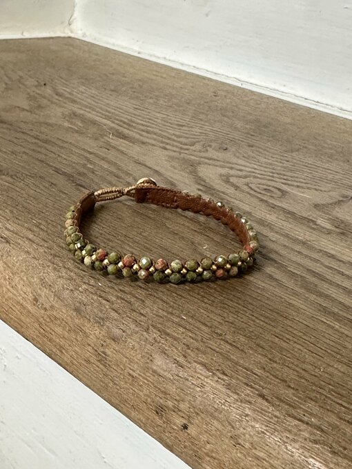 Armband "BEE UNAKITE" (IBU53)