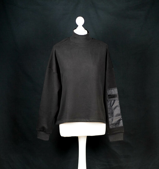 Cooler Sweater "MARYANA" black (HL08)