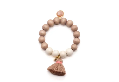 Perlenarmband "HD CREAM" (SSK12)