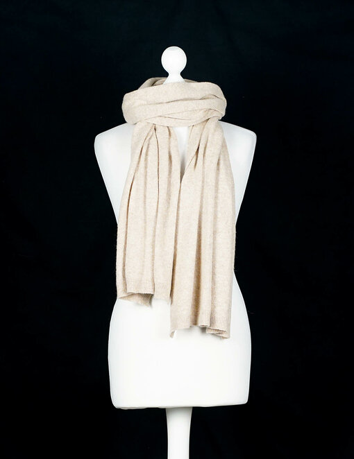 Feinstrickschal "MONA" beige (AS02)