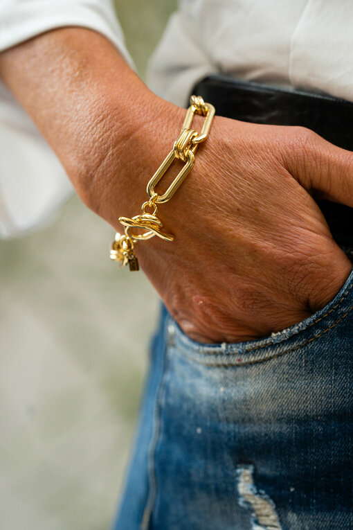 Bracelet "PARIS" gold (IC19)